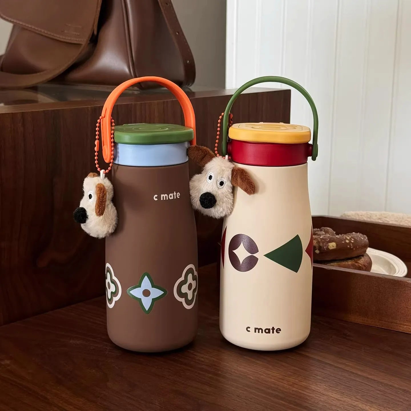Large Capacity Stainless Steel Straw Cup Ceramic Inner Pot Insulated Cup Coffee Cup Portable Sports New Kettle for Outdoor Use